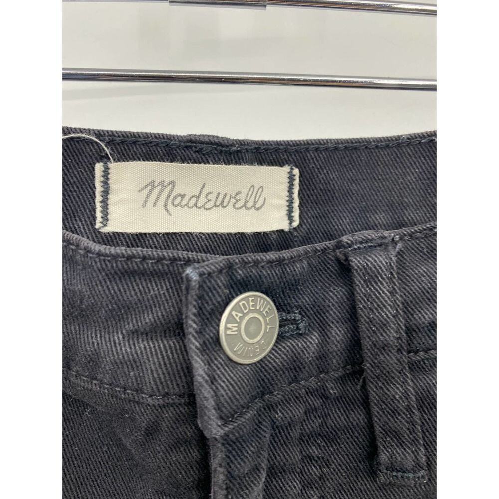 Madewell 10 High-Rise Skinny Jeans Black Denim Size 27 - Picture 3 of 7